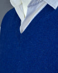 100% Super Lambswool Plain Sleeveless