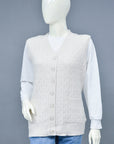 Acrylic Wool Cardigan