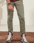 100% Cotton Army Green Khaki Chino