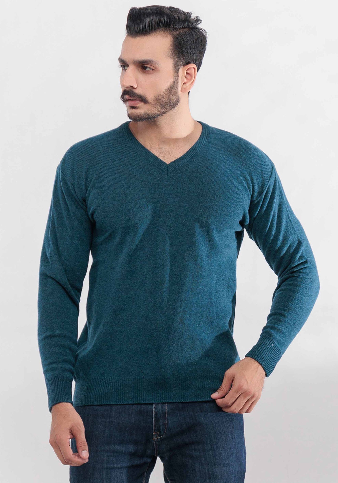 100% Lambswool Plain Pullover