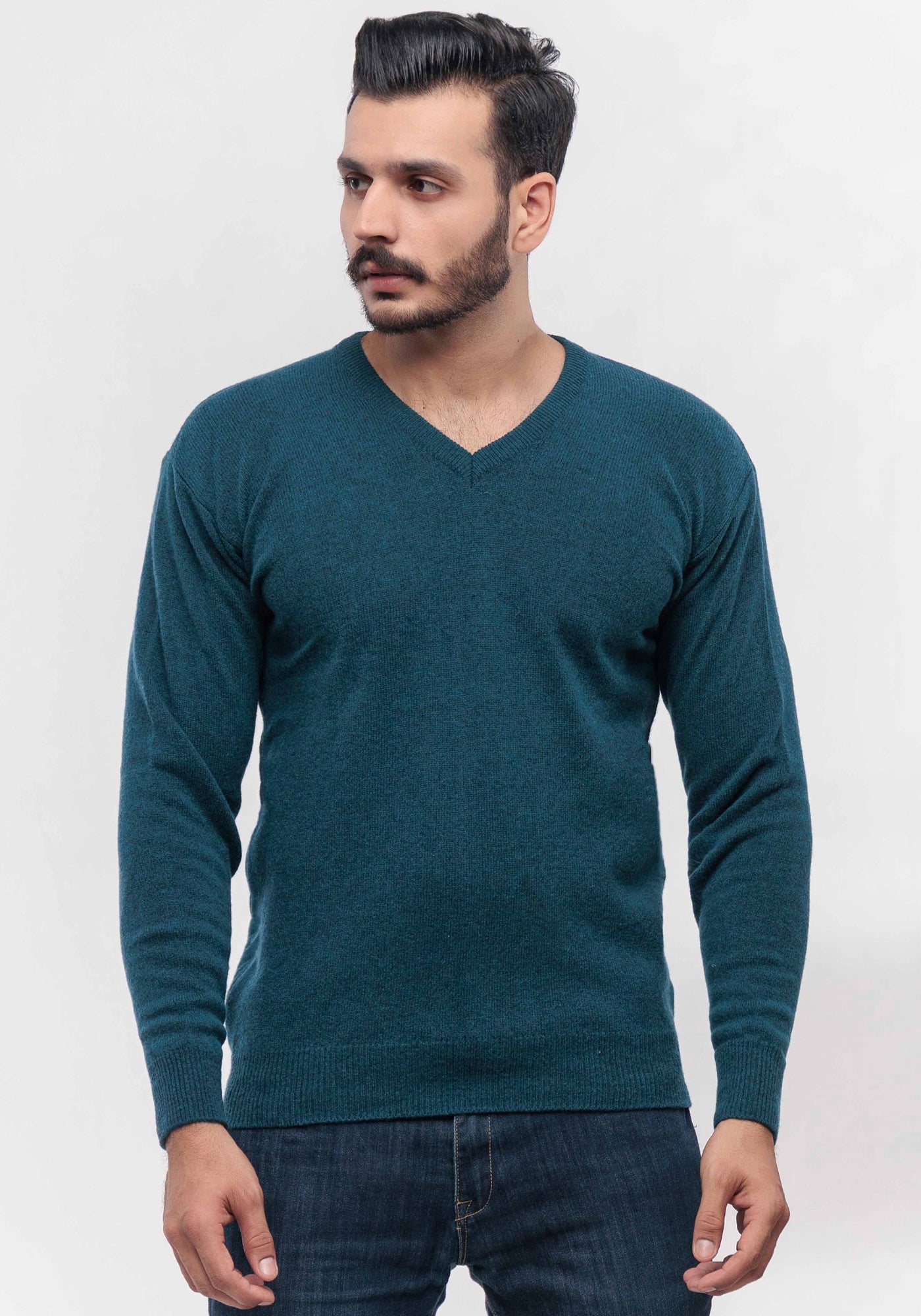 100% Lambswool Plain Pullover