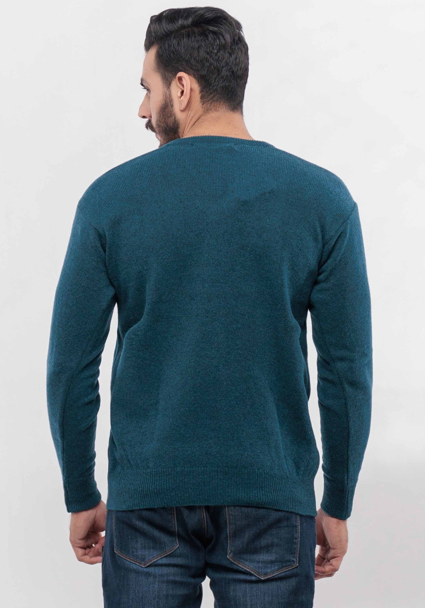 100% Lambswool Plain Pullover
