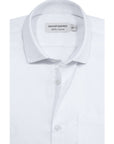 100% Cotton Plain White Formal Shirt