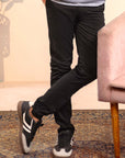 100% Cotton Black Khaki Chino