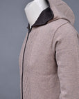 Soft Acrylic Wool Zipper Sweater