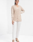 Acrylic Wool Cardigan