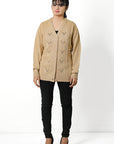 Acrylic Wool Cardigan