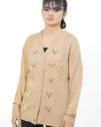 Acrylic Wool Cardigan