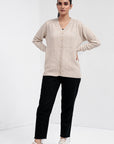 Acrylic Wool Cardigan