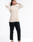 Acrylic Wool Sleeve Less Cardigan
