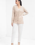 Acrylic Wool Cardigan