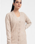 Acrylic Wool Cardigan