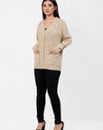 Acrylic Wool Cardigan