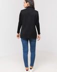 Acrylic Wool Sleeve Less Cardigan