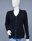 Acrylic Wool Cardigan