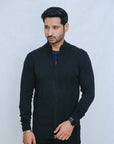 Cotton Zipper w/Back Stripe