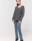 Acrylic Wool Cardigan