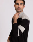 Cotton Mock Neck Sweater