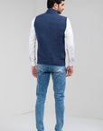 100% Lambswool Sleeveless Zipper