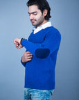 100% Super Lambswool Plain Pullover