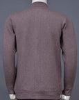 Soft Acrylic Wool Zipper Sweater