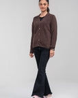 100% Lambswool Cardigan