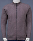 Soft Acrylic Wool Zipper Sweater