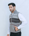 100% Lambswool Sleeveless Zipper