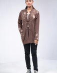 Soft Acrylic Wool Coat