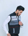 100% Lambswool Sleeveless Zipper