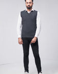 100% Lambswool Plain Sleeveless