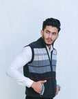100% Lambswool Sleeveless Zipper