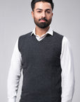 100% Lambswool Plain Sleeveless