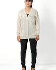 Acrylic Wool Cardigan