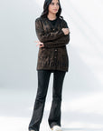 Soft Acrylic Wool Cardigan Olive