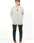 Acrylic Wool Cardigan