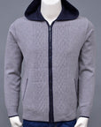 Soft Acrylic Wool Zipper Sweater