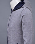 Soft Acrylic Wool Zipper Sweater