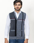 100% Lambswool Sleeveless Cardigan