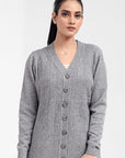 Acrylic Wool Cardigan