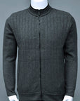 Soft Acrylic Wool Zipper Sweater