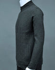 Soft Acrylic Wool Zipper Sweater