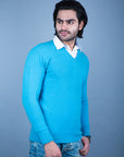 100% Super Lambswool Plain Pullover