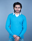 100% Super Lambswool Plain Pullover