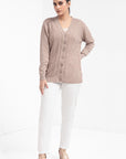 Acrylic Wool Cardigan