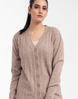 Acrylic Wool Cardigan