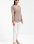 Acrylic Wool Cardigan