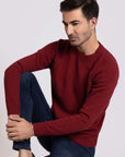 Cotton Round Neck Sweater
