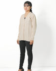 100% Lambswool Full Sleeve Cardigan