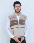 100% Lambswool Sleeveless Zipper